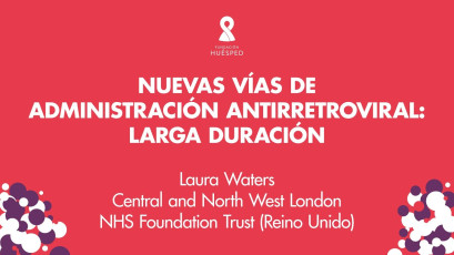 Nuevas vías de administración de antirretrovirales x Laura Waters #SimposioHuésped.