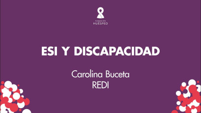 ESI y discapacidad x Carolina Buceta #SimposioHuésped.