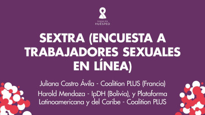 Encuesta a trabajadores sexuales en línea x Juliana Castro Avila y Harold Mendoza #SimposioHuésped.
