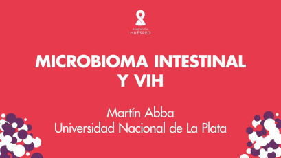Microbioma intestinal y VIH x Martín Abba #SimposioHuésped.