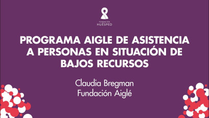 Asistencia a personas en situación de bajos recursos x Claudia Bregman #SimposioHuésped.